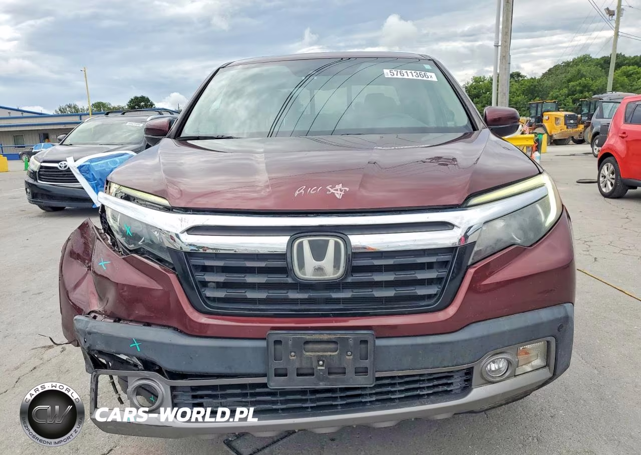 2019 Honda Ridgeline Rtl VIN:5FPYK3F72KB012410 - 5