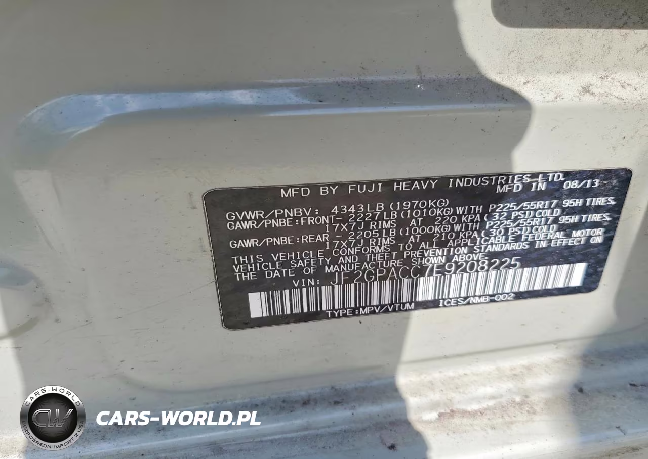 2014 Subaru Xv Crosstrek 2.0 Premium VIN:JF2GPACC7E9208225 - 14