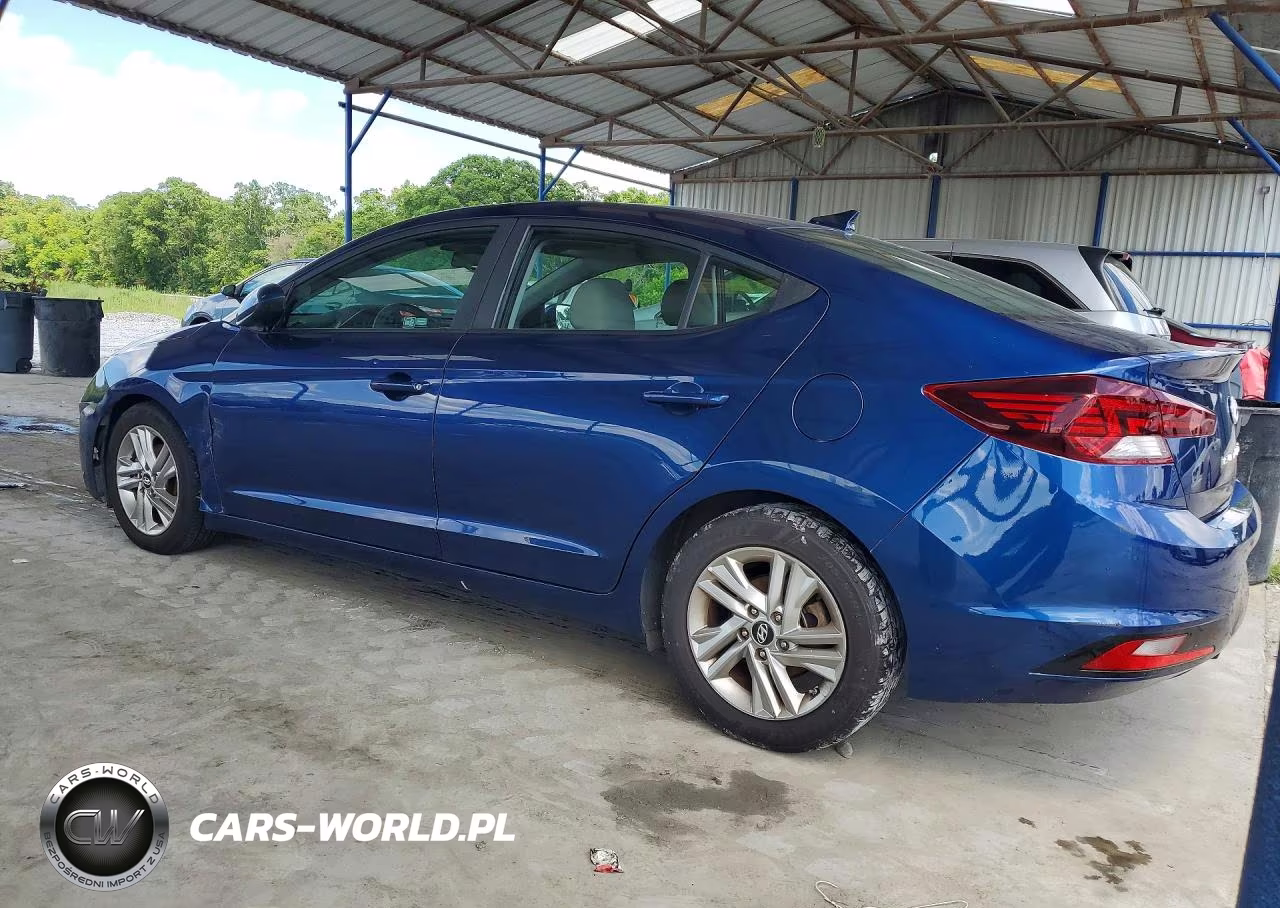 2019 Hyundai Elantra Sel VIN:5NPD84LF0KH455602 - 2