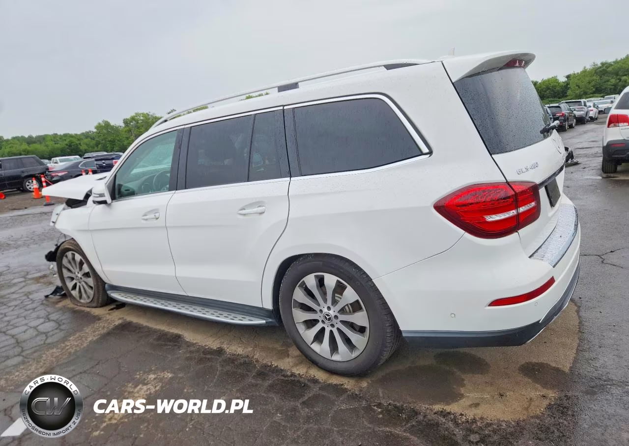 2017 Mercedes-Benz Gls 450 4Matic VIN:4JGDF6EE4HA963492 - 2