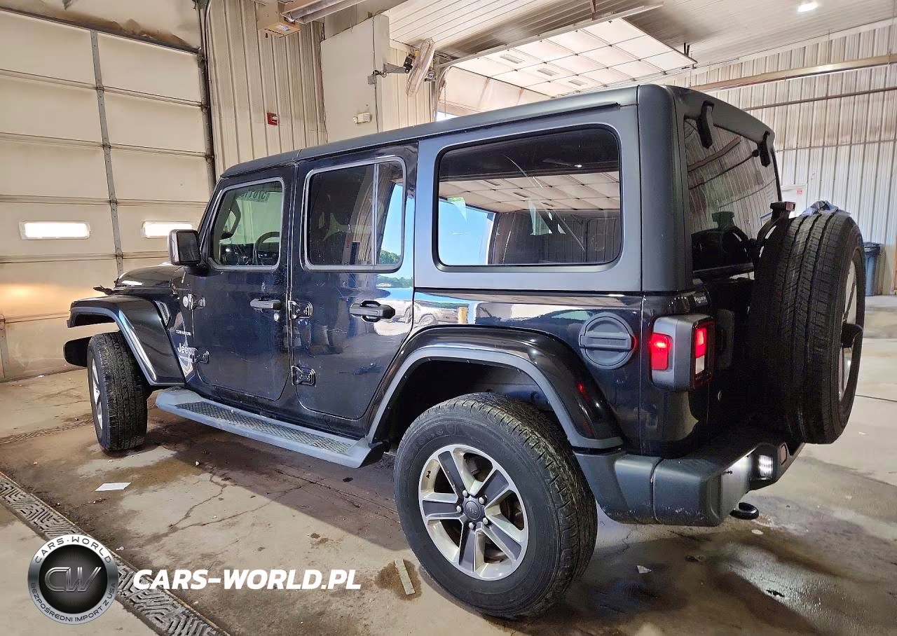2019 Jeep Wrangler Unlimited Sahara VIN:1C4HJXEN1KW593025 - 2