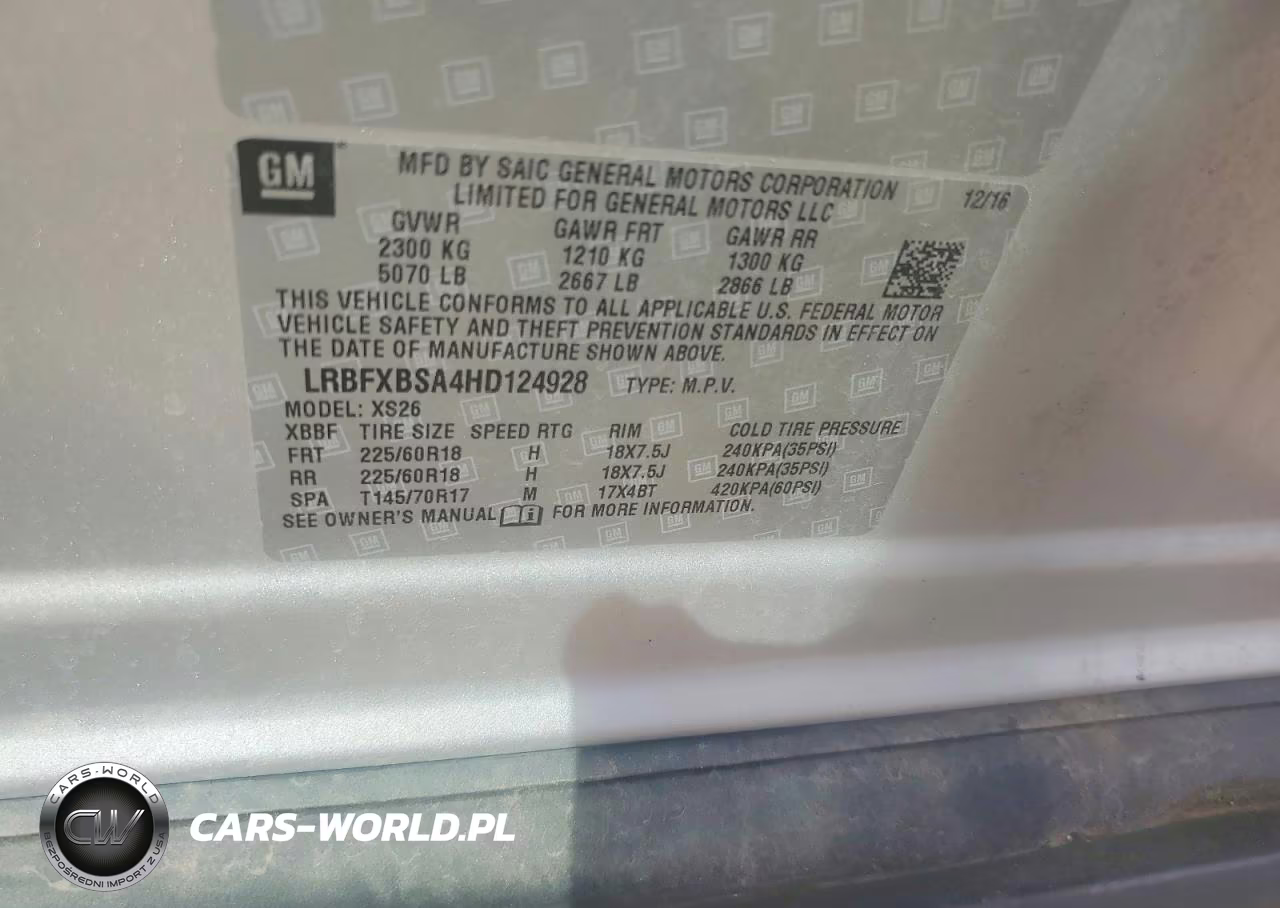 2017 Buick Envision Essence VIN:LRBFXBSA4HD124928 - 13