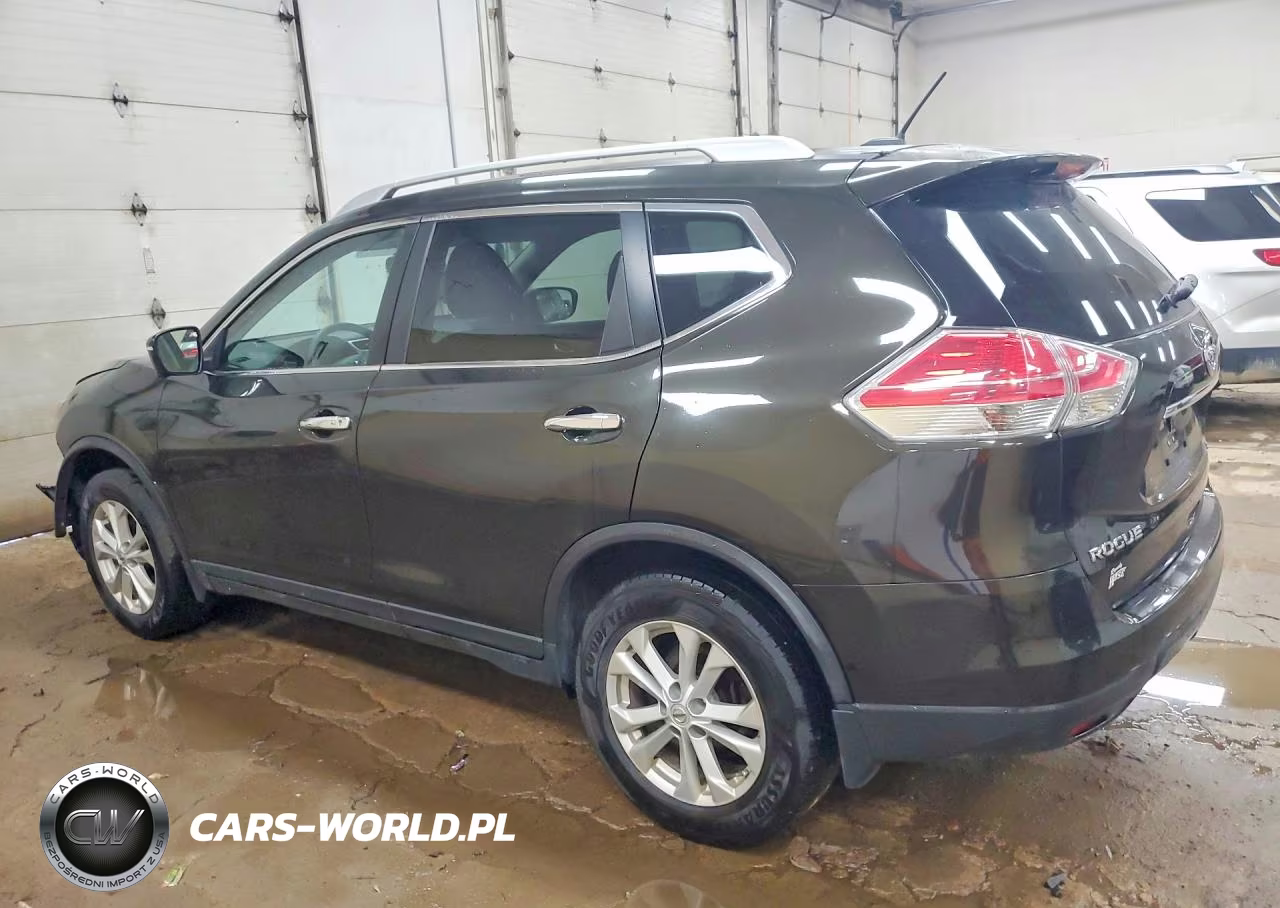 2015 Nissan Rogue Sv VIN:KNMAT2MV5FP503245 - 2