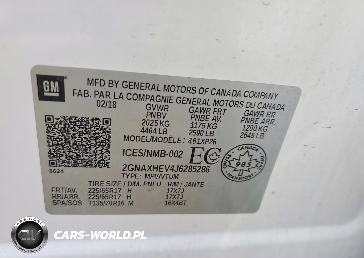2018 Chevrolet Equinox Ls VIN:2GNAXHEV4J6285286 - 13