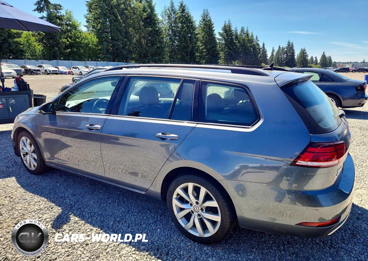 2019 Volkswagen Golf Sportwagen S VIN:3VWY57AU6KM507223 - 2
