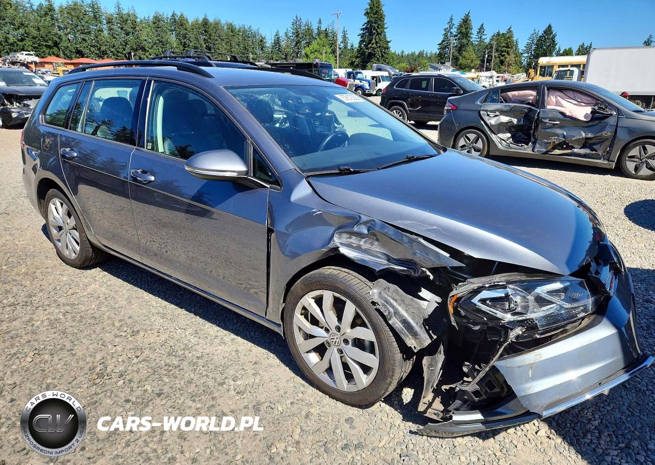 2019 Volkswagen Golf Sportwagen S VIN:3VWY57AU6KM507223 - 4