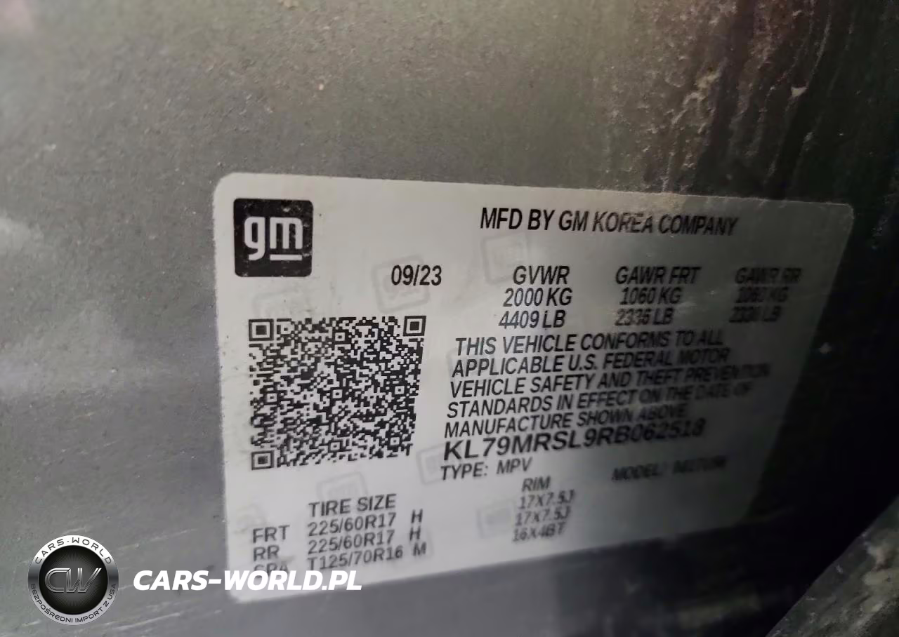 2024 Chevrolet Trailblazer Lt VIN:KL79MRSL9RB062518 - 13