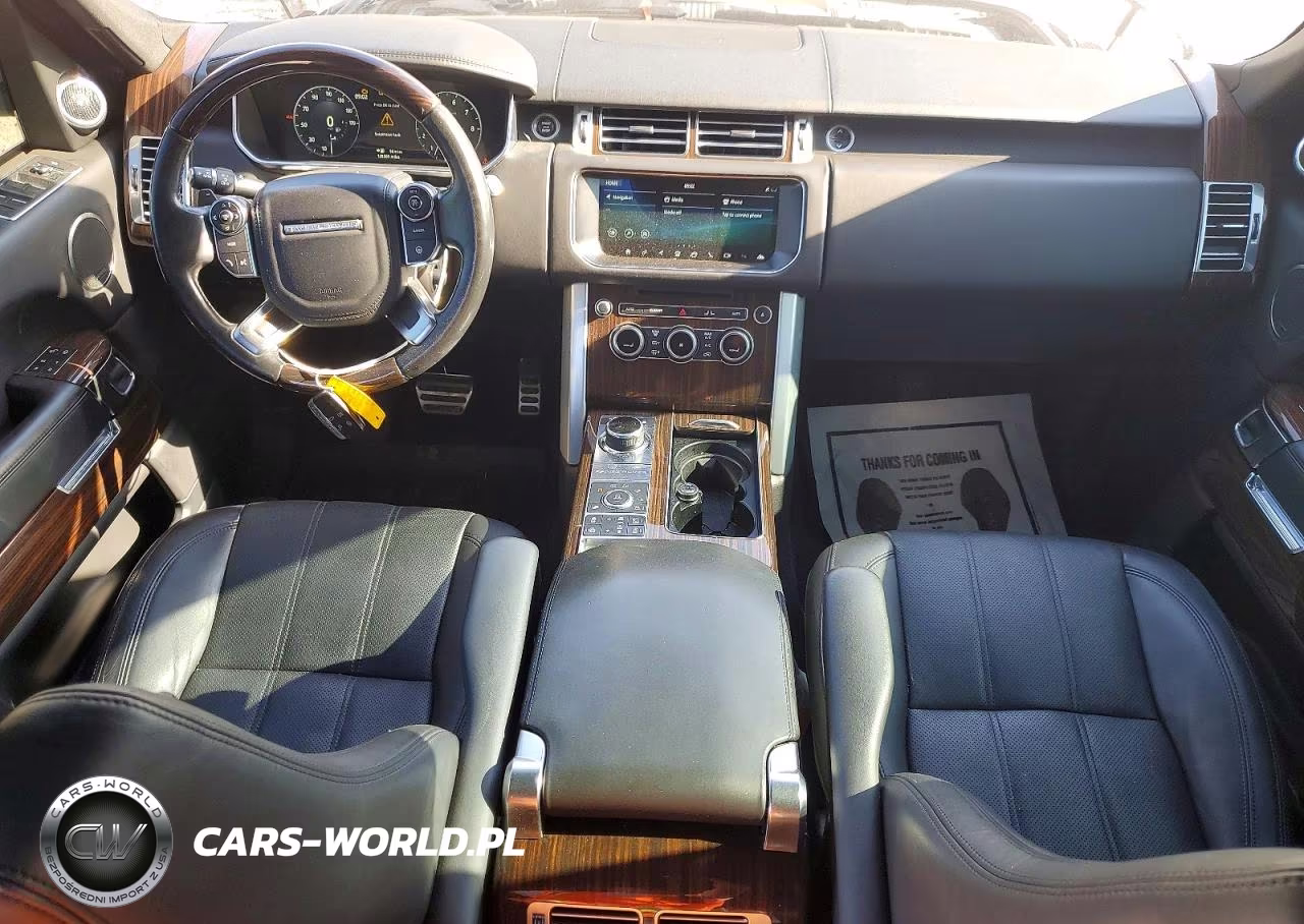 2017 Land Rover Range Rover Supercharged VIN:SALGS2FEXHA336521 - 8