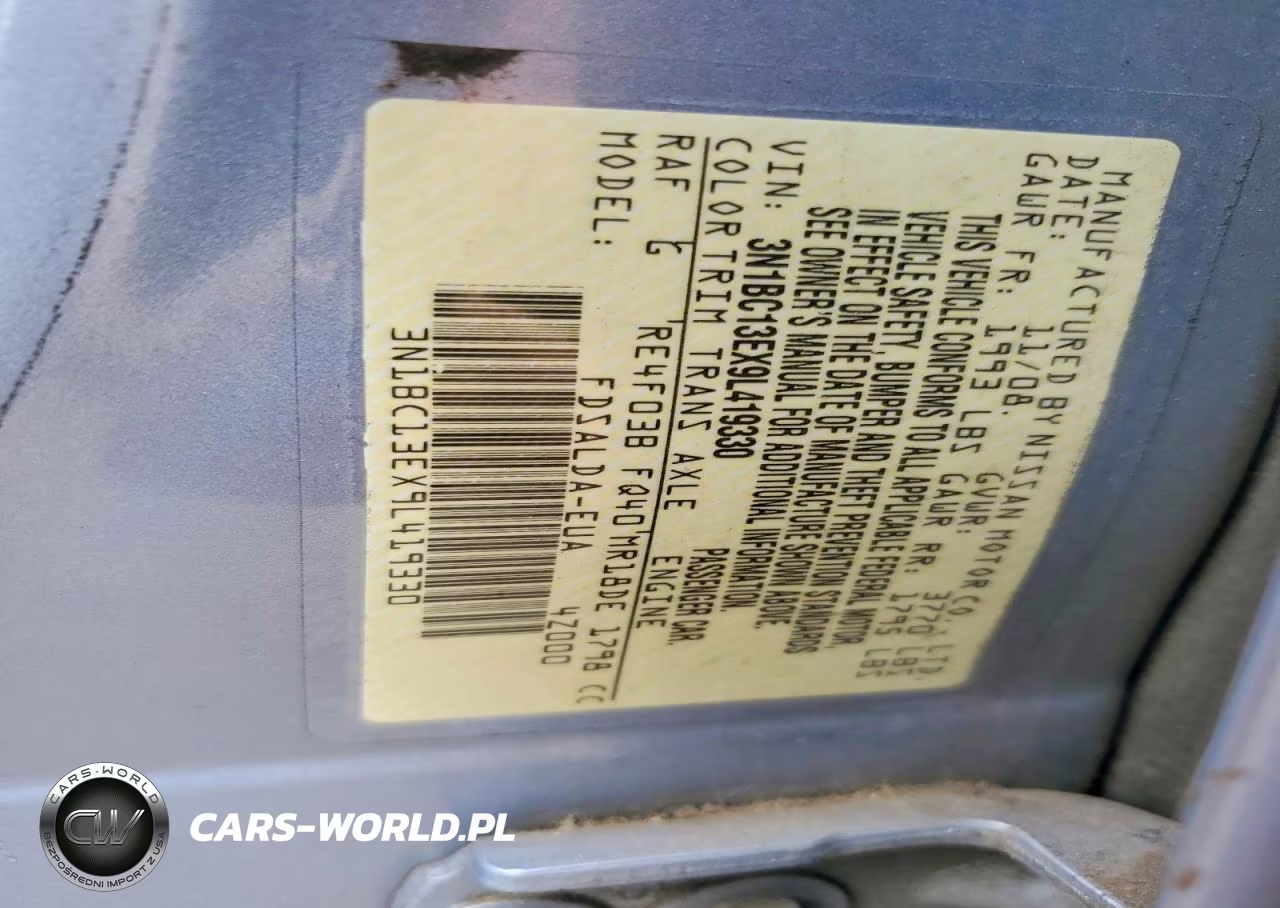 2009 Nissan Versa 1.8 S VIN:3N1BC13EX9L419330 - 12