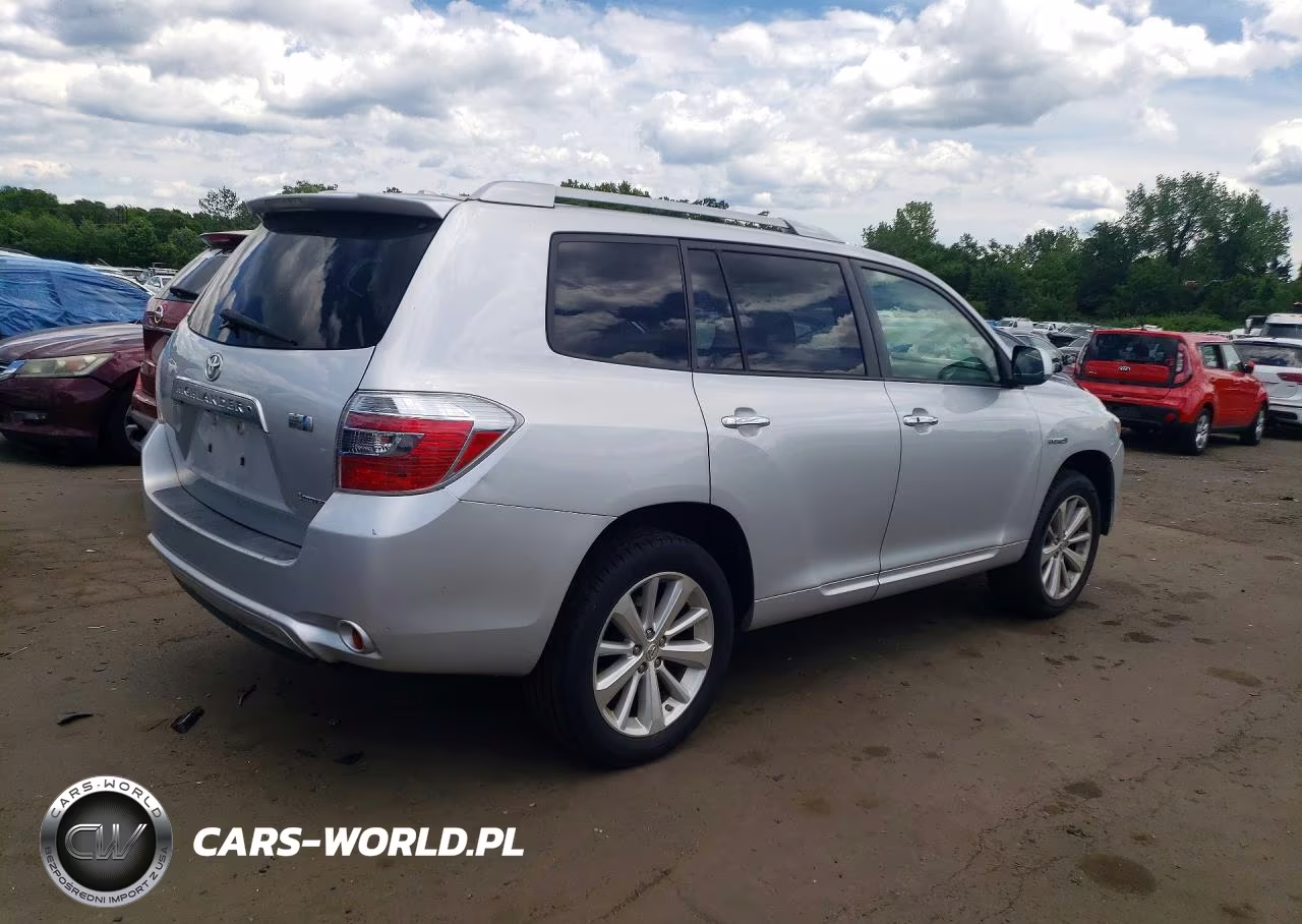 2010 Toyota Highlander Hybrid Limited VIN:JTEJW3EH1A2045744 - 3