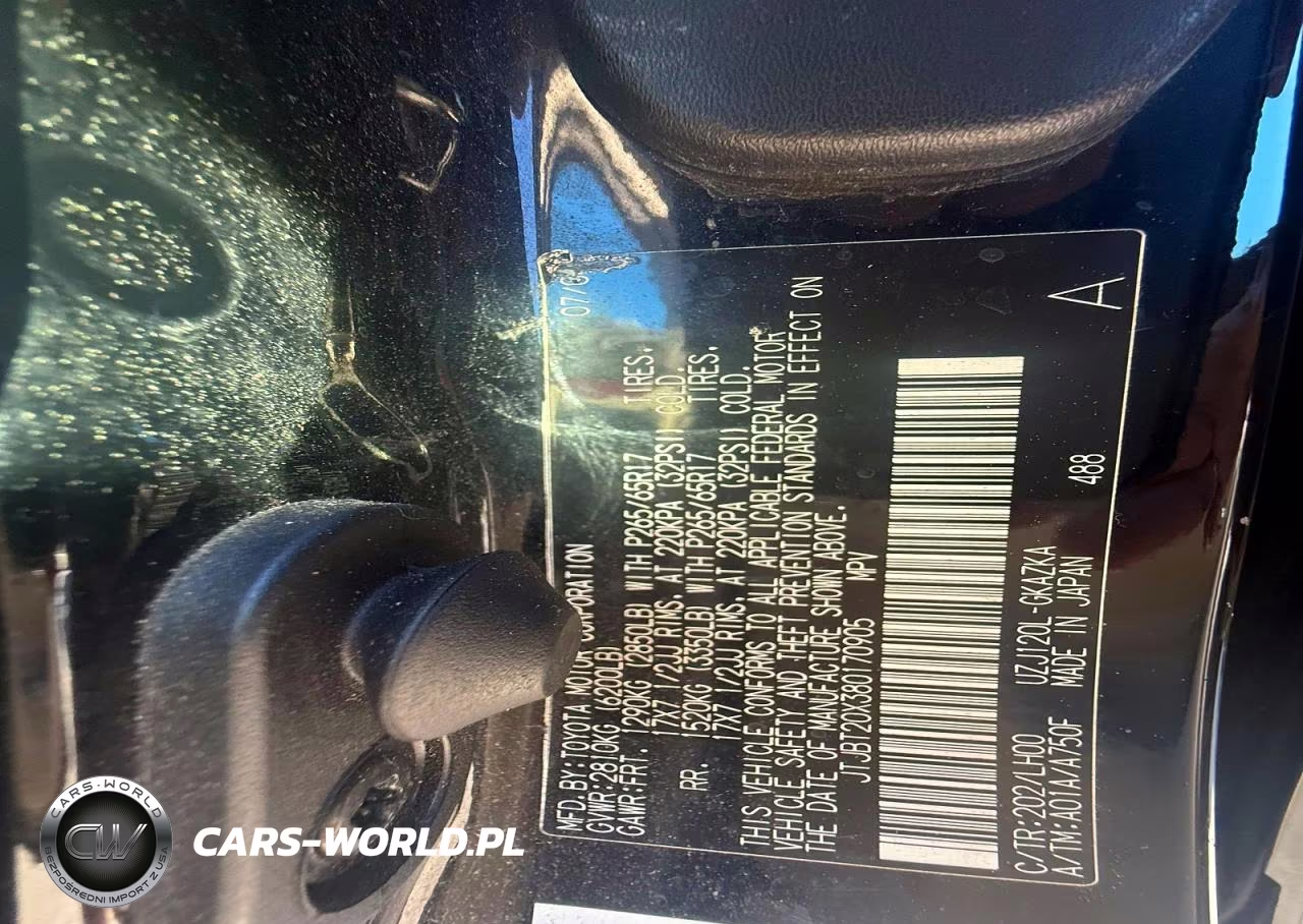 2008 Lexus Gx 470 VIN:JTJBT20X380170905 - 12