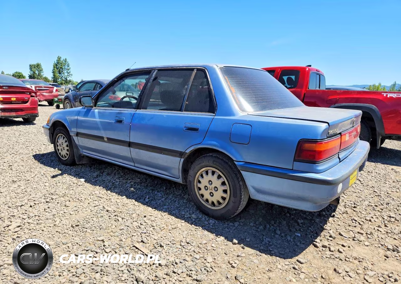 1991 Honda Civic Lx VIN:JHMED3659MS021503 - 2