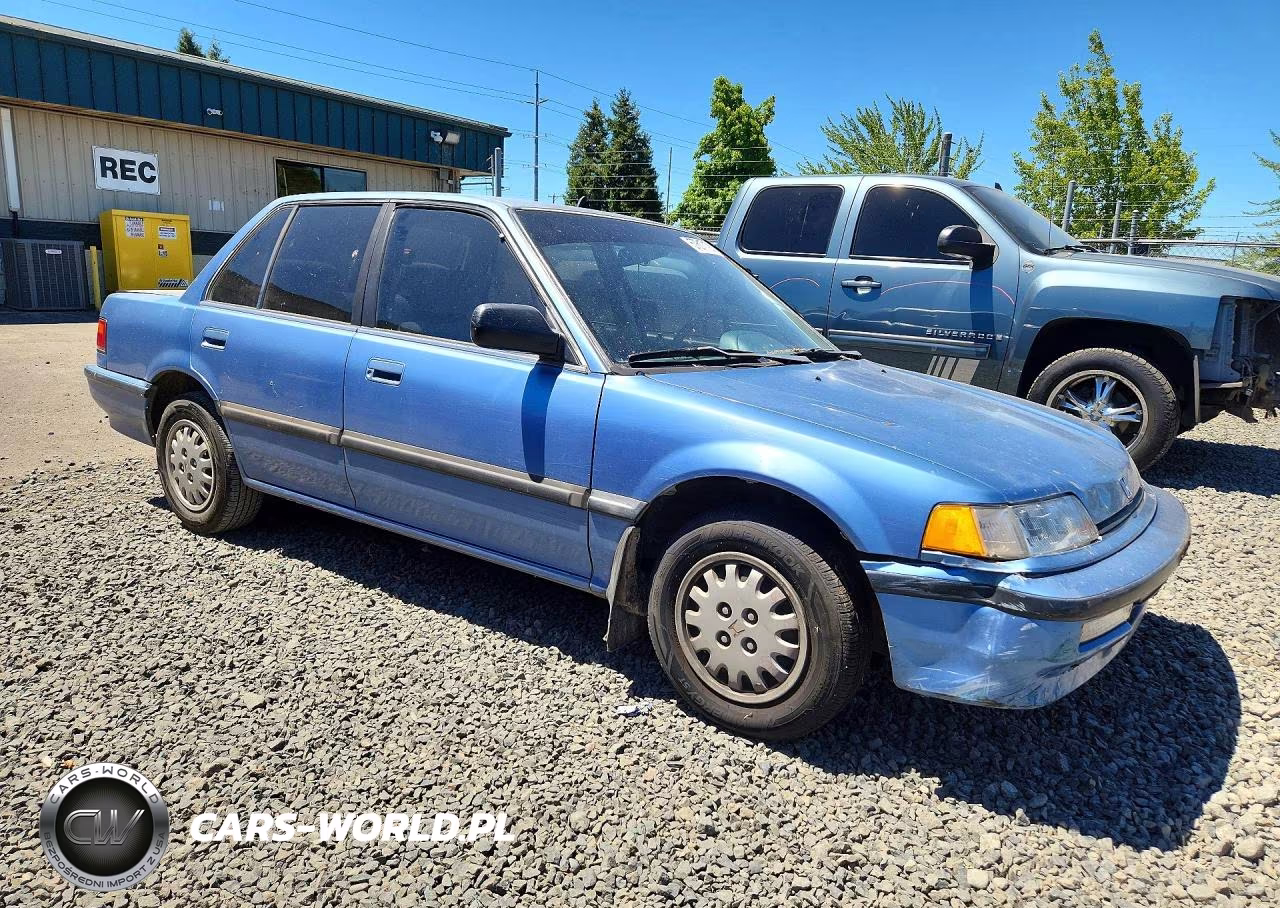 1991 Honda Civic Lx VIN:JHMED3659MS021503 - 4