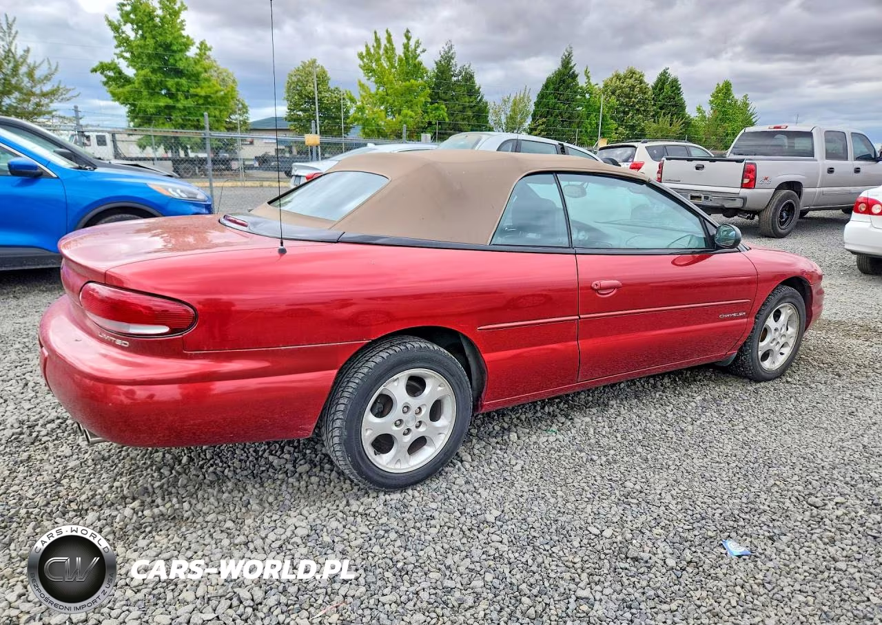 1999 Chrysler Sebring Jxi VIN:3C3EL55H8XT505410 - 3
