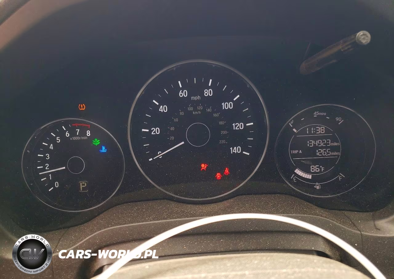 2016 Honda Hr-V Lx VIN:3CZRU6H35GM752291 - 9