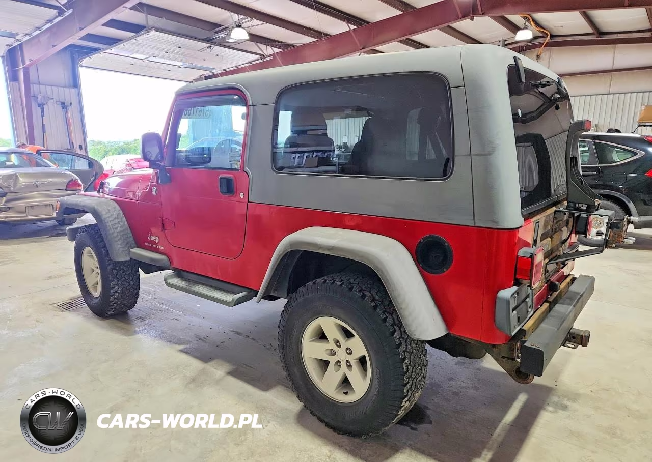 2005 Jeep Wrangler - Tj Unlimited VIN:1J4FA44S55P353529 - 2