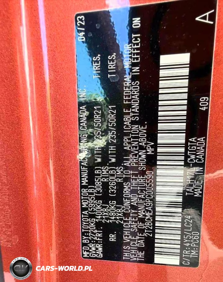2023 Lexus Rx 500H F Sport VIN:2T2BCMEA9PC005590 - 14