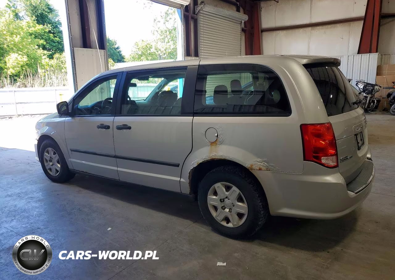 2012 Dodge Grand Caravan Se VIN:2C4RDGBG1CR394651 - 2