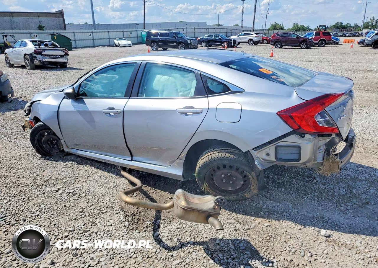 2018 Honda Civic Lx VIN:19XFC2F55JE042995 - 2