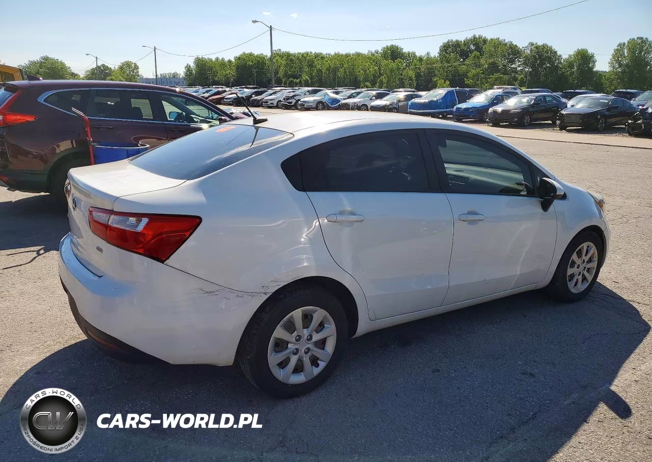 2014 Kia Rio Lx VIN:KNADM4A34E6364560 - 3