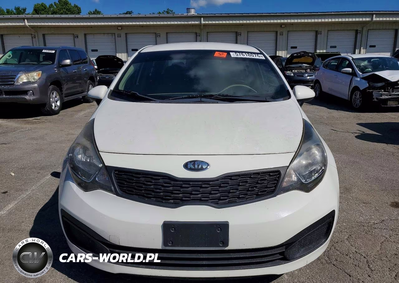 2014 Kia Rio Lx VIN:KNADM4A34E6364560 - 5