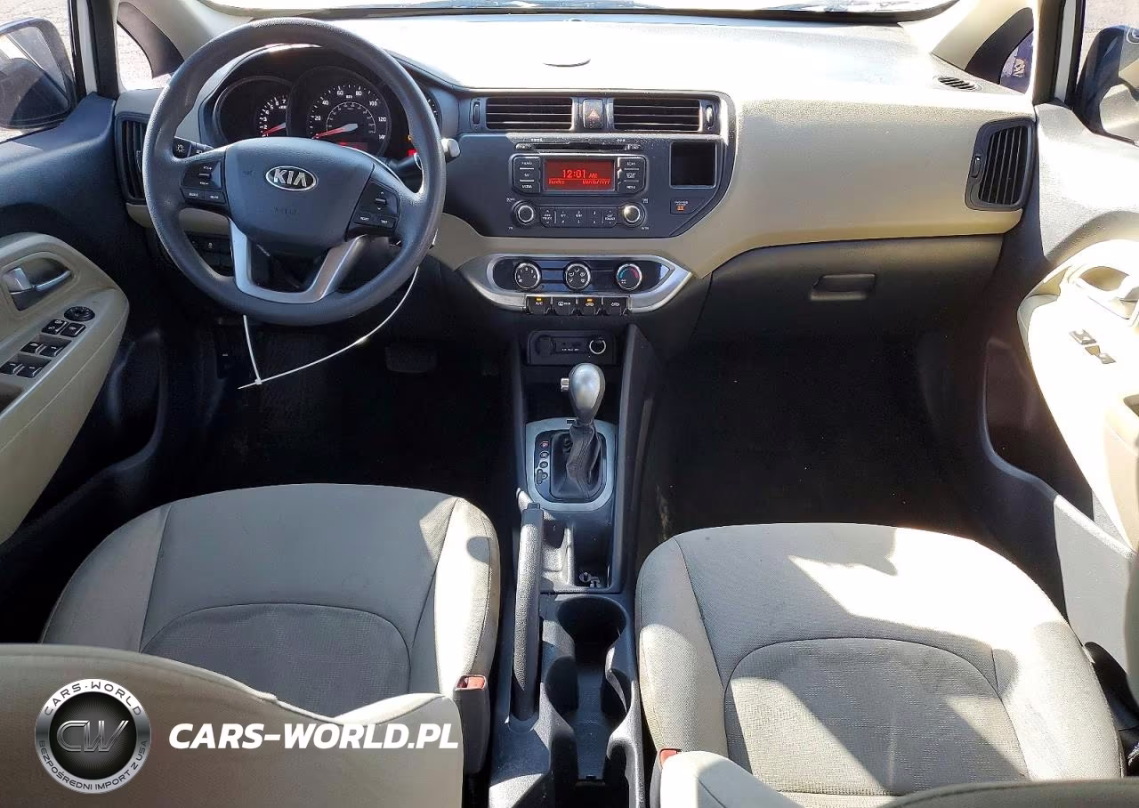 2014 Kia Rio Lx VIN:KNADM4A34E6364560 - 8
