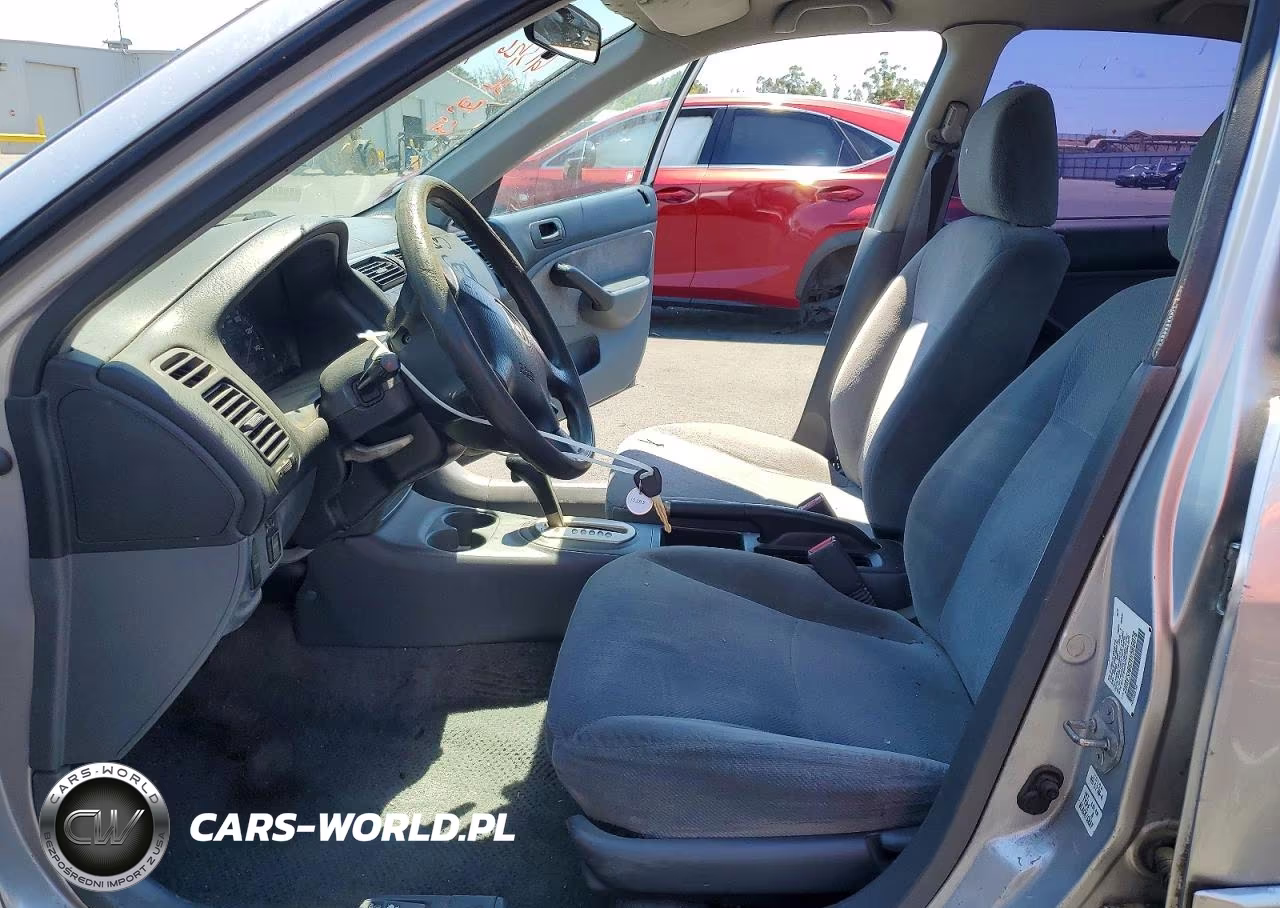 2001 Honda Civic Lx VIN:2HGES16511H596078 - 7
