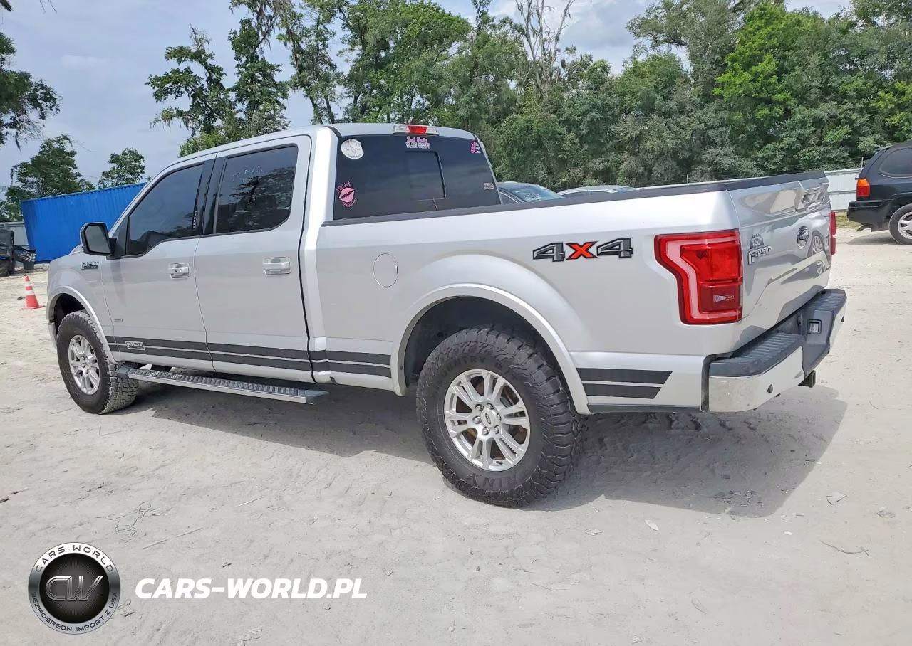 2016 Ford F150 Supercrew VIN:1FTFW1EGXGFA01930 - 2