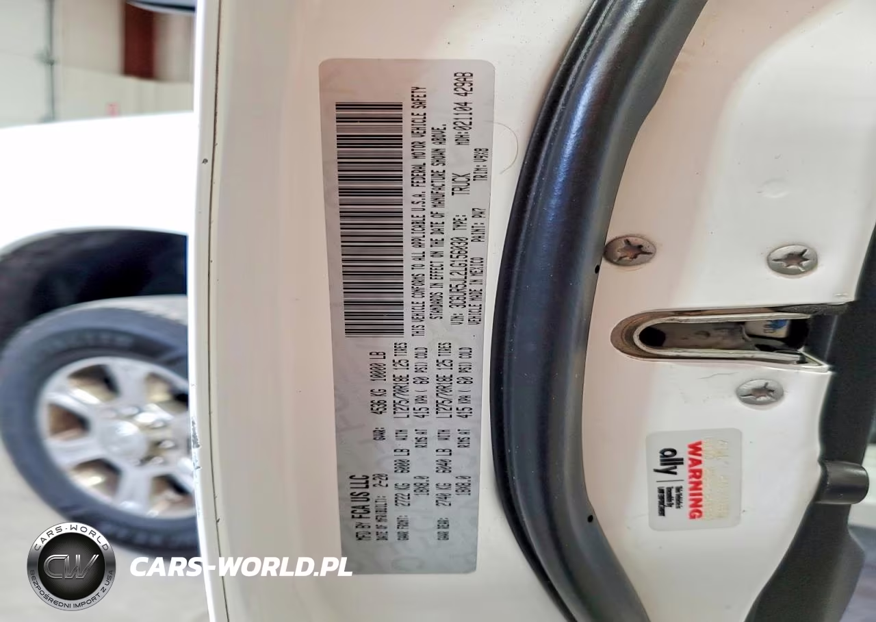 2020 Ram 2500 Big Horn VIN:3C6UR5JL2LG156030 - 12
