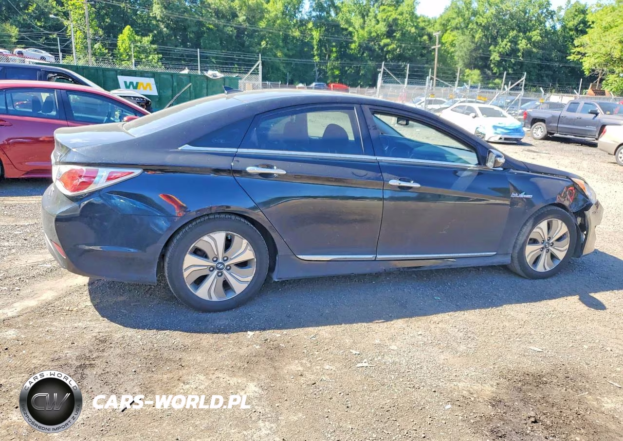 2015 Hyundai Sonata Hybrid Limited VIN:KMHEC4A40FA127979 - 3