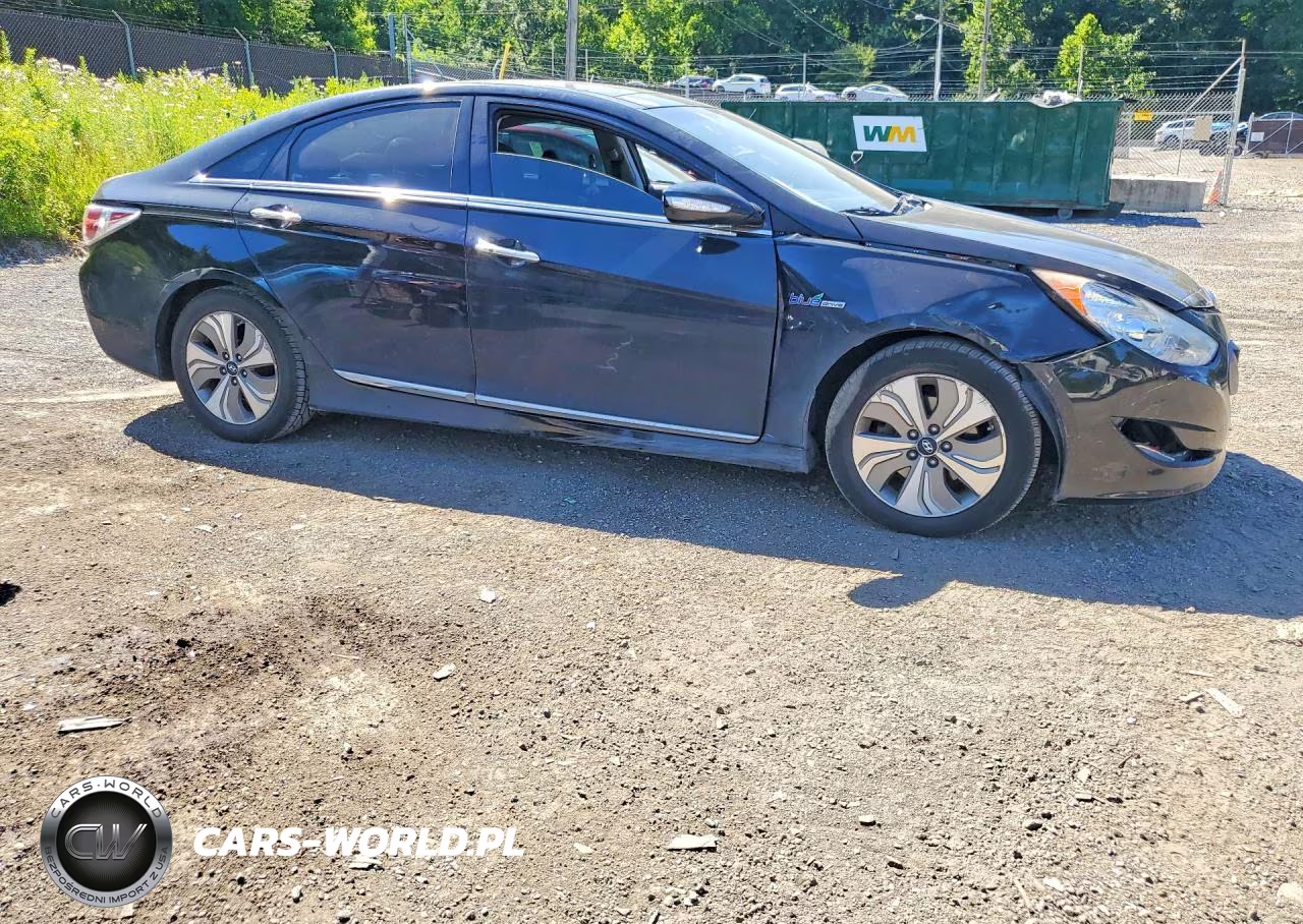 2015 Hyundai Sonata Hybrid Limited VIN:KMHEC4A40FA127979 - 4