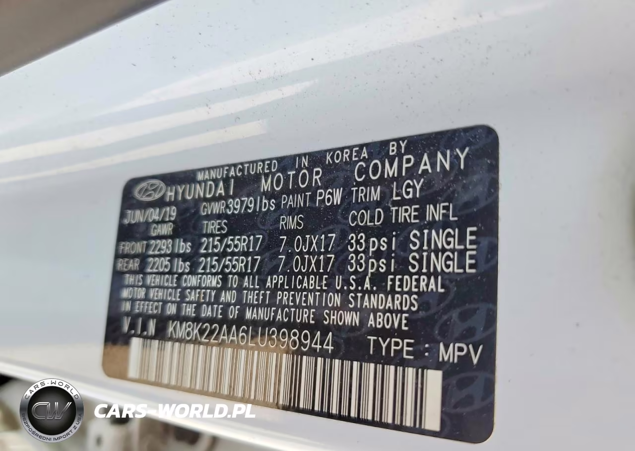 2020 Hyundai Kona Sel VIN:KM8K22AA6LU398944 - 13