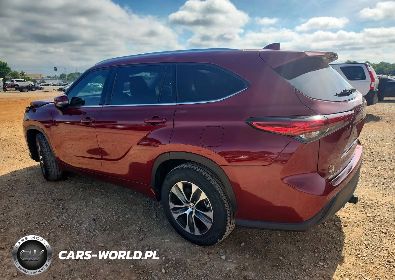2020 Toyota Highlander Xle VIN:5TDGZRAH4LS506140 - 2