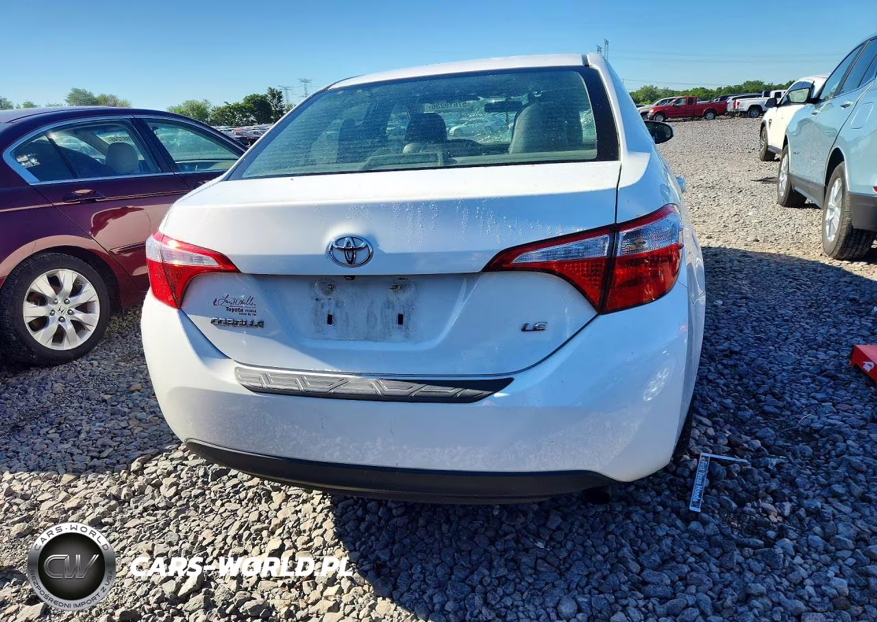 2015 Toyota Corolla Le VIN:5YFBURHE0FP245509 - 6