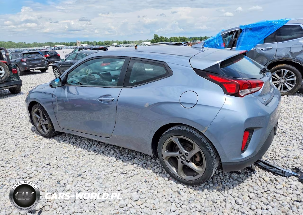 2019 Hyundai Veloster 2.0L VIN:KMHTG6AF3KU017669 - 2