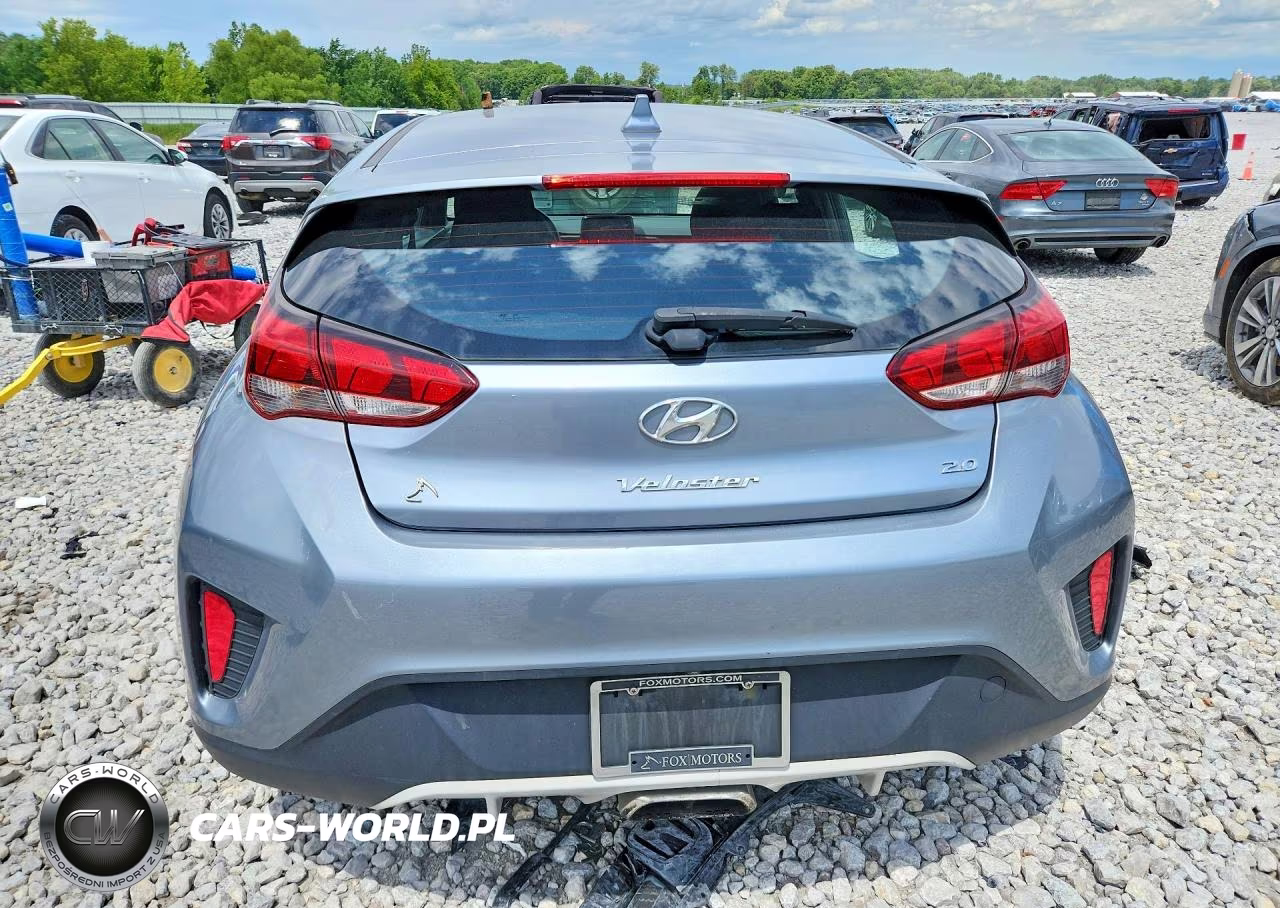 2019 Hyundai Veloster 2.0L VIN:KMHTG6AF3KU017669 - 6