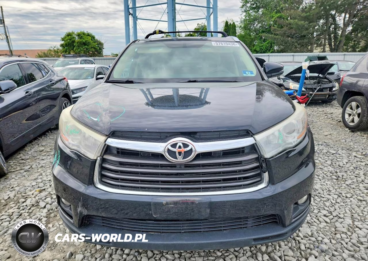 2016 Toyota Highlander Xle VIN:5TDJKRFH4GS311597 - 5