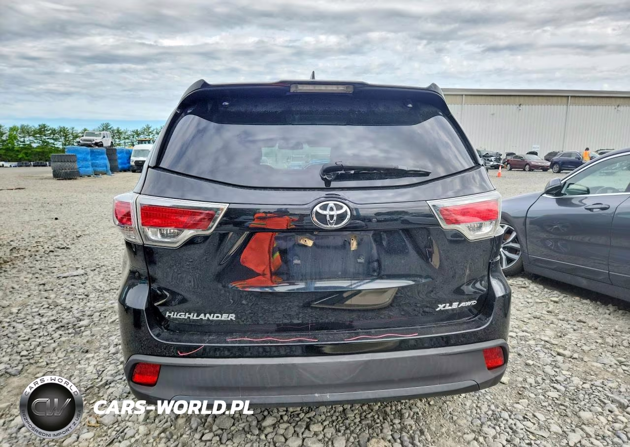 2016 Toyota Highlander Xle VIN:5TDJKRFH4GS311597 - 6