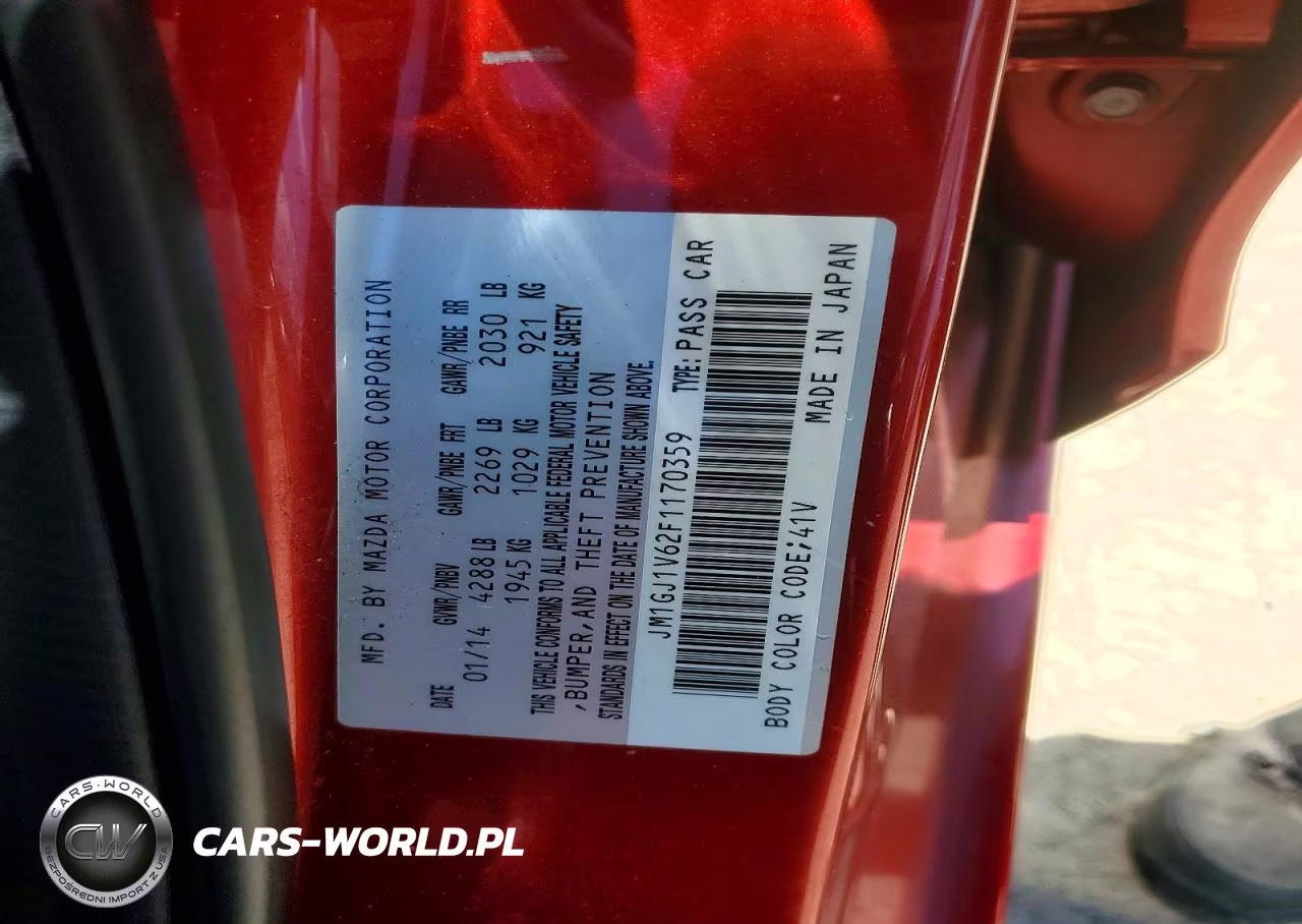 2015 Mazda 6 Touring VIN:JM1GJ1V62F1170359 - 12