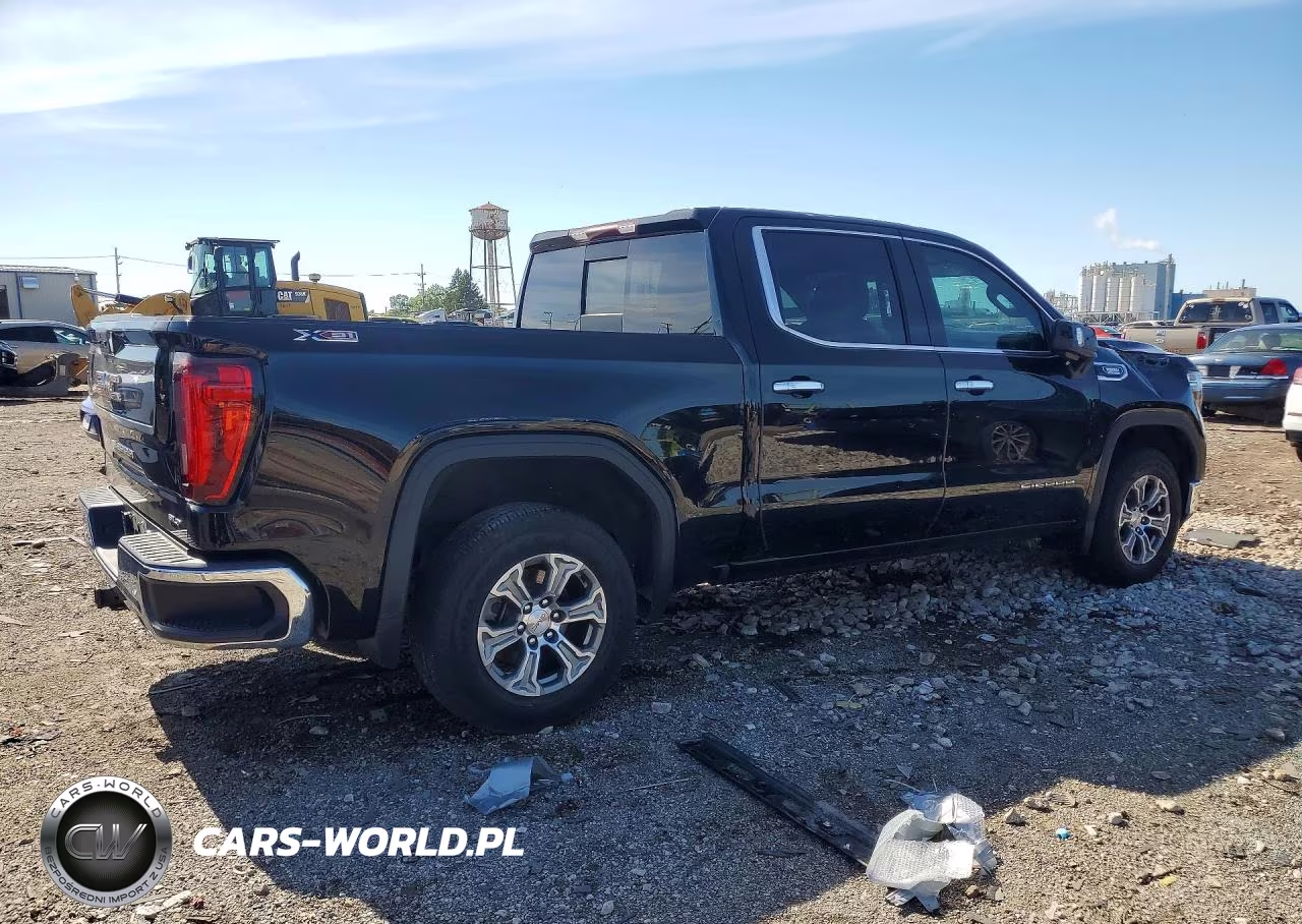 2021 GMC Sierra K1500 Slt VIN:3GTU9DET9MG464049 - 3