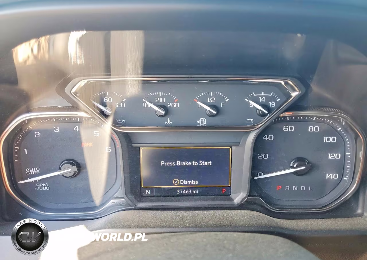 2021 GMC Sierra K1500 Slt VIN:3GTU9DET9MG464049 - 9