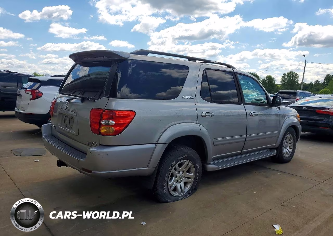 2003 Toyota Sequoia Limited VIN:5TDZT38AX3S146128 - 3