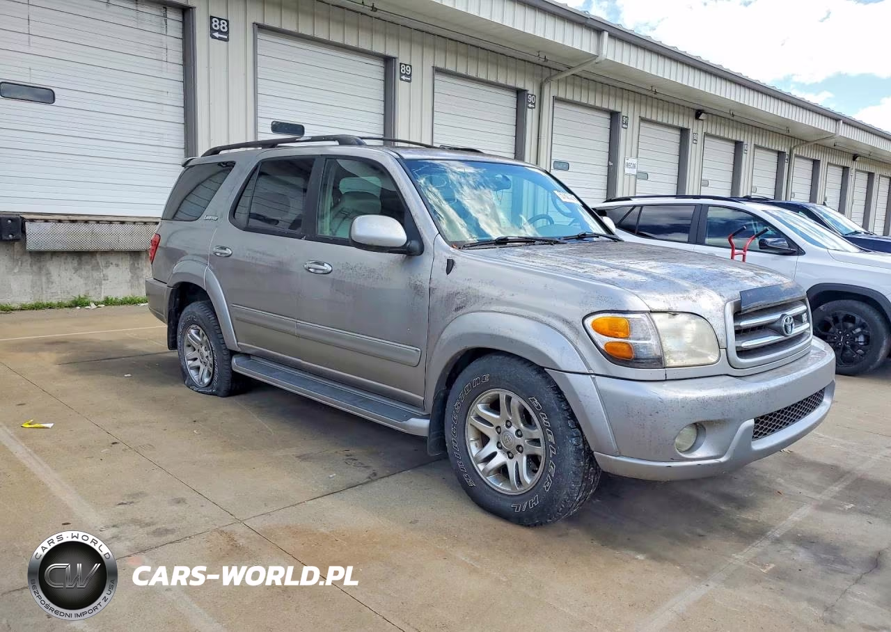 2003 Toyota Sequoia Limited VIN:5TDZT38AX3S146128 - 4