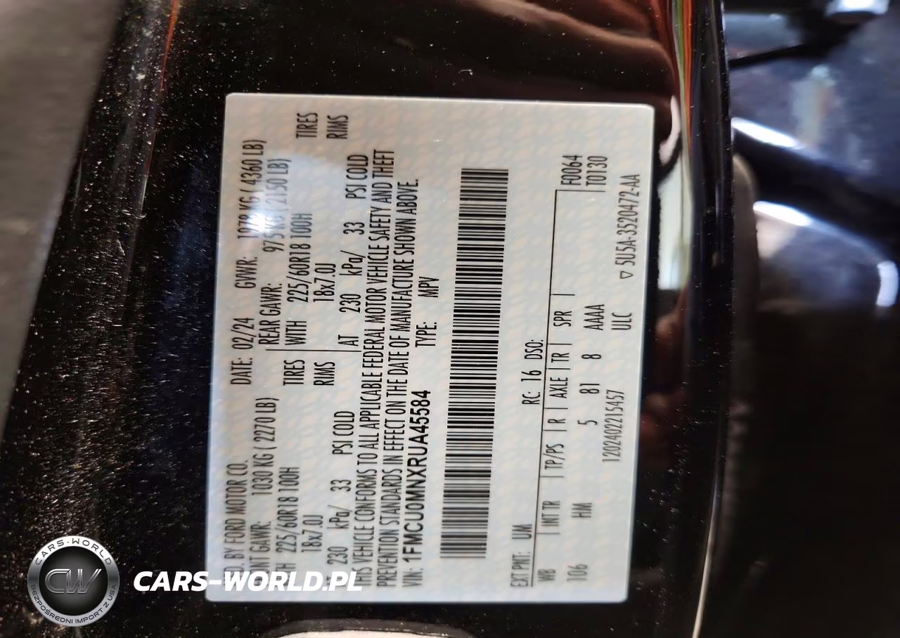 2024 Ford Escape St Line VIN:1FMCU0MNXRUA45584 - 13