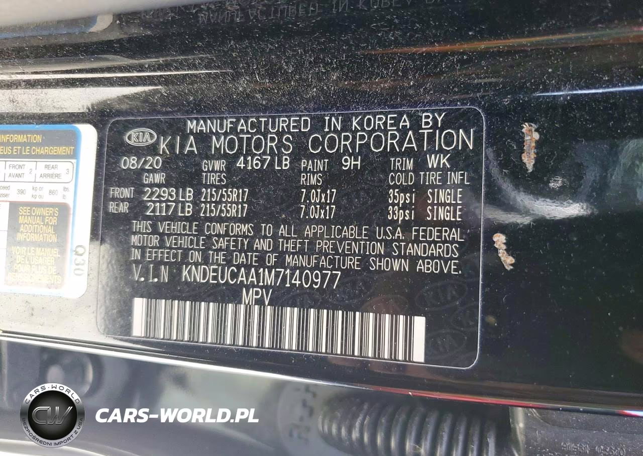 2021 Kia Seltos S VIN:KNDEUCAA1M7140977 - 13