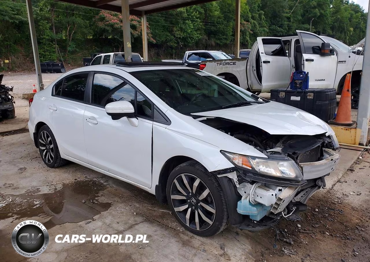 2015 Honda Civic Exl VIN:19XFB2F90FE021601 - 4