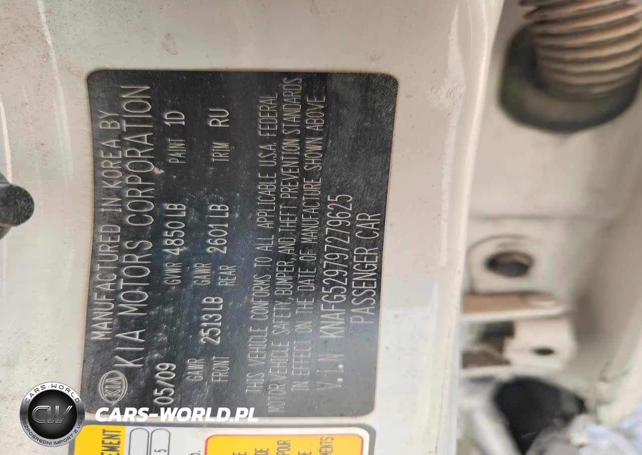 2009 Kia Rondo Base VIN:KNAFG529797279625 - 13