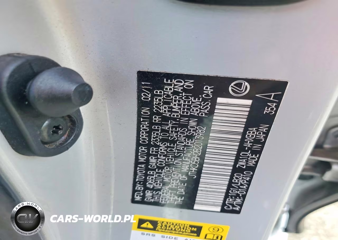 2011 Lexus Ct 200 VIN:JTHKD5BH2B2013982 - 12
