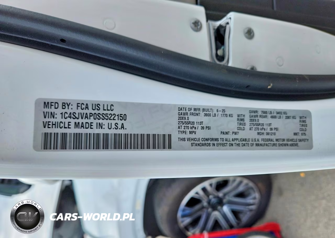 2025 Jeep Wagoneer Series I VIN:1C4SJVAP0SS522150 - 14