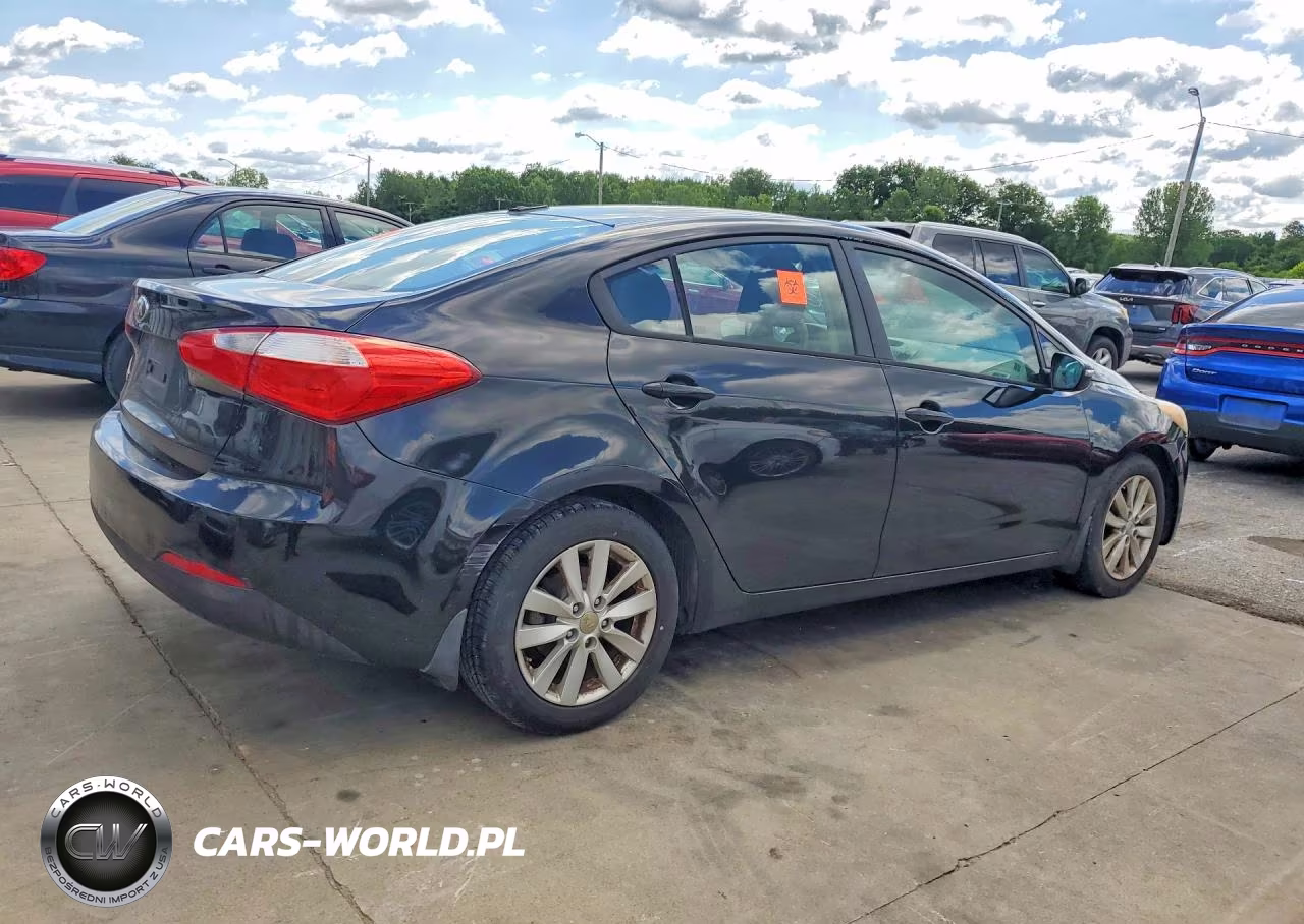 2014 Kia Forte Lx VIN:KNAFX4A61E5076933 - 3